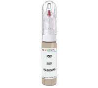 SCOOBYS PAINTS BACK IN THE MIX Touch Up Paint Compatible With Ford Ivory Parchment Pearl Hc,Bjkgwha Scratch Fix Automotive White Car (20Ml)