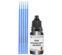 SCOOBYS PAINTS BACK IN THE MIX Touch Up Paint Compatible With Ford Magnum Grey Metallic Um,N2Mw Scratch Fix Automotive Car (10Ml)