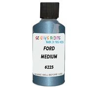 SCOOBYS PAINTS BACK IN THE MIX Touch Up Paint Compatible With Ford Medium Shadow Blue 6225 Scratch Fix Automotive Car (30Ml)