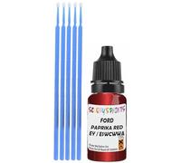 SCOOBYS PAINTS BACK IN THE MIX Touch Up Paint Compatible With Ford Paprika Red Mica Metallic Ey/Eswcwwa Scratch Fix Automotive Car (10Ml)
