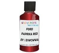 SCOOBYS PAINTS BACK IN THE MIX Touch Up Paint Compatible With Ford Paprika Red Mica Metallic Ey/Eswcwwa Scratch Fix Automotive Car (30Ml)