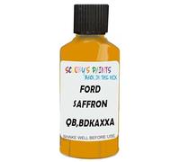 SCOOBYS PAINTS BACK IN THE MIX Touch Up Paint Compatible With Ford Saffron Yellow Qb,Bdkaxxa Scratch Fix Automotive Car (30Ml)