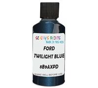 SCOOBYS PAINTS BACK IN THE MIX Touch Up Paint Compatible With Ford Twilight Blue 8B9Axpd Scratch Fix Automotive Car (30Ml)