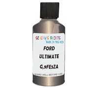 SCOOBYS PAINTS BACK IN THE MIX Touch Up Paint Compatible With Ford Ultimate Reen Pearl G,9Fe5Za Scratch Fix Automotive Brown Car (30Ml)