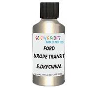 SCOOBYS PAINTS BACK IN THE MIX Touch Up Paint Compatible With Ford Urope Transit Courier Tectonic Silver Metallic E,Dkfcwwa Scratch Fix Automotive Car (30Ml)