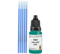 SCOOBYS PAINTS BACK IN THE MIX Touch Up Paint Compatible With Ford Vaillant Green 96Al Scratch Fix Automotive Car (10Ml)