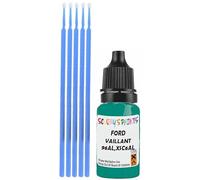 SCOOBYS PAINTS BACK IN THE MIX Touch Up Paint Compatible With Ford Vaillant Green 96Al,Xsc6Al Scratch Fix Automotive Car (10Ml)