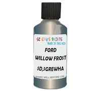 SCOOBYS PAINTS BACK IN THE MIX Touch Up Paint Compatible With Ford Willow Frost Pearl Sd,Sgrewha Scratch Fix Automotive Beige Car (30Ml)