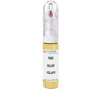 SCOOBYS PAINTS BACK IN THE MIX Touch Up Paint Compatible With Ford Willow Semi-Gloss Sgd,Axxj Scratch Fix Automotive Yellow Car (20Ml)