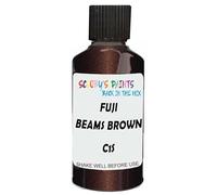 SCOOBYS PAINTS BACK IN THE MIX Touch Up Paint Compatible With Fuji Beams Brown Pearl C1S Scratch Fix Automotive Car (30Ml)