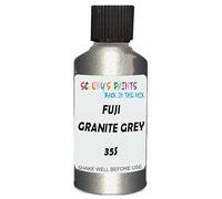 SCOOBYS PAINTS BACK IN THE MIX Touch Up Paint Compatible With Fuji Granite Grey Opal Metallic 35S Scratch Fix Automotive Car (30Ml)