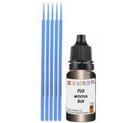 SCOOBYS PAINTS BACK IN THE MIX Touch Up Paint Compatible With Fuji Mocha Bronze Pearl Metallic B2K Scratch Fix Automotive Brown Car (10Ml)