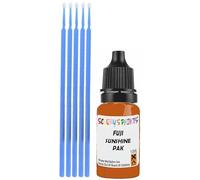 SCOOBYS PAINTS BACK IN THE MIX Touch Up Paint Compatible With Fuji Sunshine Orange Pak Scratch Fix Automotive Car (10Ml)