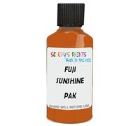 SCOOBYS PAINTS BACK IN THE MIX Touch Up Paint Compatible With Fuji Sunshine Orange Pak Scratch Fix Automotive Car (30Ml)