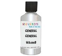 SCOOBYS PAINTS BACK IN THE MIX Touch Up Paint Compatible With General Motors Corp Abalone White Tricoat 4 Wa486B Scratch Fix Automotive Car (30Ml)