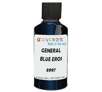 SCOOBYS PAINTS BACK IN THE MIX Touch Up Paint Compatible With General Motors Corp Blue Eros 8997 Scratch Fix Automotive Car (30Ml)