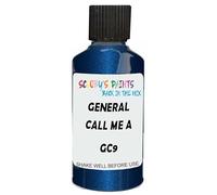 SCOOBYS PAINTS BACK IN THE MIX Touch Up Paint Compatible With General Motors Corp Call Me A Royal Gc9 Scratch Fix Automotive Blue Car (30Ml)