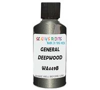 SCOOBYS PAINTS BACK IN THE MIX Touch Up Paint Compatible With General Motors Corp Deepwood Green Met 2 Wa449B Scratch Fix Automotive Car (30Ml)