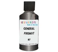 SCOOBYS PAINTS BACK IN THE MIX Touch Up Paint Compatible With General Motors Corp Firemist Saddle 97 Scratch Fix Automotive Grey Car (30Ml)