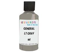 SCOOBYS PAINTS BACK IN THE MIX Touch Up Paint Compatible With General Motors Corp Lt Gray 18I Scratch Fix Automotive Grey Car (30Ml)