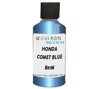 SCOOBYS PAINTS BACK IN THE MIX Touch Up Paint Compatible With Honda Comet Blue B81M Scratch Fix Automotive Car (30Ml)
