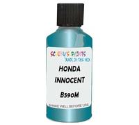 SCOOBYS PAINTS BACK IN THE MIX Touch Up Paint Compatible With Honda Innocent Blue Metallic B590M Scratch Fix Automotive Car (30Ml)