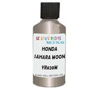 SCOOBYS PAINTS BACK IN THE MIX Touch Up Paint Compatible With Honda Sahara Moon Metallic Yr620M Scratch Fix Automotive Silver Car (30Ml)