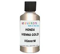 SCOOBYS PAINTS BACK IN THE MIX Touch Up Paint Compatible With Honda Vienna Gold Vg8007M Scratch Fix Automotive Car (30Ml)