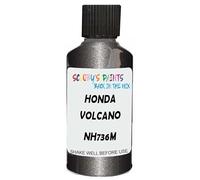 SCOOBYS PAINTS BACK IN THE MIX Touch Up Paint Compatible With Honda Volcano Grey Nh736M Scratch Fix Automotive Car (30Ml)