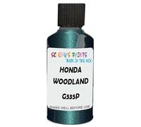 SCOOBYS PAINTS BACK IN THE MIX Touch Up Paint Compatible With Honda Woodland Green Pearl G535P Scratch Fix Automotive Car (30Ml)