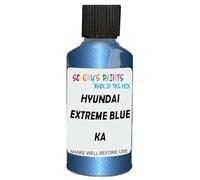 SCOOBYS PAINTS BACK IN THE MIX Touch Up Paint Compatible With Hyundai Extreme Blue Pearl Ka Scratch Fix Automotive Car (30Ml)