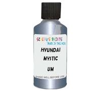 SCOOBYS PAINTS BACK IN THE MIX Touch Up Paint Compatible With Hyundai Mystic Lavender Metallic Um Scratch Fix Automotive Purple Car (30Ml)