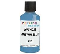 SCOOBYS PAINTS BACK IN THE MIX Touch Up Paint Compatible With Hyundai Rhythm Blue Pc3 Scratch Fix Automotive Car (30Ml)