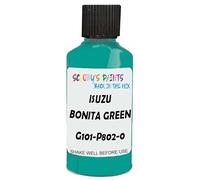 SCOOBYS PAINTS BACK IN THE MIX Touch Up Paint Compatible With Isuzu Bonita Green G101-P802-0 Scratch Fix Automotive Car (30Ml)