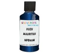 SCOOBYS PAINTS BACK IN THE MIX Touch Up Paint Compatible With Isuzu Mauritius Blue Npb183M Scratch Fix Automotive Car (30Ml)