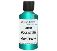 SCOOBYS PAINTS BACK IN THE MIX Touch Up Paint Compatible With Isuzu Polynesian Green G301-P902-0 Scratch Fix Automotive Car (30Ml)