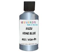 SCOOBYS PAINTS BACK IN THE MIX Touch Up Paint Compatible With Isuzu Seine Blue Metallic 852/4126-P1 Scratch Fix Automotive White Car (30Ml)