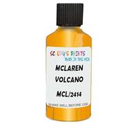 SCOOBYS PAINTS BACK IN THE MIX Touch Up Paint Compatible With Mclaren Automotive Volcano Yellow Mcl/2414 Scratch Fix Automotive Car (30Ml)