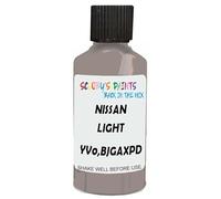 SCOOBYS PAINTS BACK IN THE MIX Touch Up Paint Compatible With Nissan Light Parchment Gold Yv0,Bjgaxpd Scratch Fix Automotive Car (30Ml)