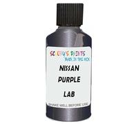 SCOOBYS PAINTS BACK IN THE MIX Touch Up Paint Compatible With Nissan Purple Metallic Lab Scratch Fix Automotive Car (30Ml)