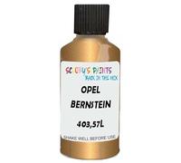 SCOOBYS PAINTS BACK IN THE MIX Touch Up Paint Compatible With Opel Bernstein Gold Metallic 403,57L Scratch Fix Automotive Car (30Ml)