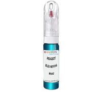SCOOBYS PAINTS BACK IN THE MIX Touch Up Paint Compatible With Peugeot Bleu Neysha Nacre Metallic M03U Scratch Fix Automotive Blue Car (20Ml)