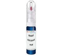 SCOOBYS PAINTS BACK IN THE MIX Touch Up Paint Compatible With Peugeot Bleu Quasar Nacre Metallic M4Qb Scratch Fix Automotive Blue Car (20Ml)