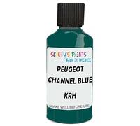 SCOOBYS PAINTS BACK IN THE MIX Touch Up Paint Compatible With Peugeot Channel Blue Krh Scratch Fix Automotive Car (30Ml)
