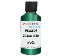 SCOOBYS PAINTS BACK IN THE MIX Touch Up Paint Compatible With Peugeot Grand Slam Green Metallic M0Ql Scratch Fix Automotive Car (30Ml)