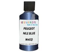 SCOOBYS PAINTS BACK IN THE MIX Touch Up Paint Compatible With Peugeot Nile Blue Metallic M0Gq Scratch Fix Automotive Car (30Ml)