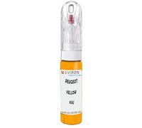 SCOOBYS PAINTS BACK IN THE MIX Touch Up Paint Compatible With Peugeot Yellow Pantone Kaj Scratch Fix Automotive Car (20Ml)