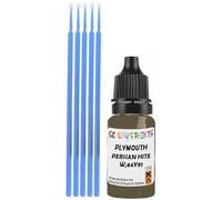 SCOOBYS PAINTS BACK IN THE MIX Touch Up Paint Compatible With Plymouth Persian Hite W,64Y91 Scratch Fix Automotive Brown Car (10Ml)