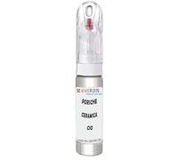 SCOOBYS PAINTS BACK IN THE MIX Touch Up Paint Compatible With Porsche Ceramica Cio Scratch Fix Automotive White Car (20Ml)