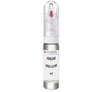 SCOOBYS PAINTS BACK IN THE MIX Touch Up Paint Compatible With Porsche Gross Silver 977 Scratch Fix Automotive White Car (20Ml)